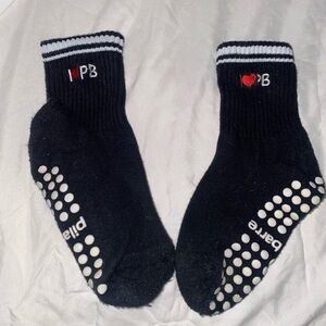 Black Grip Socks